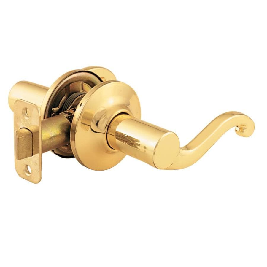 Yale Security New Traditions Savannah Polished Brass Reversible