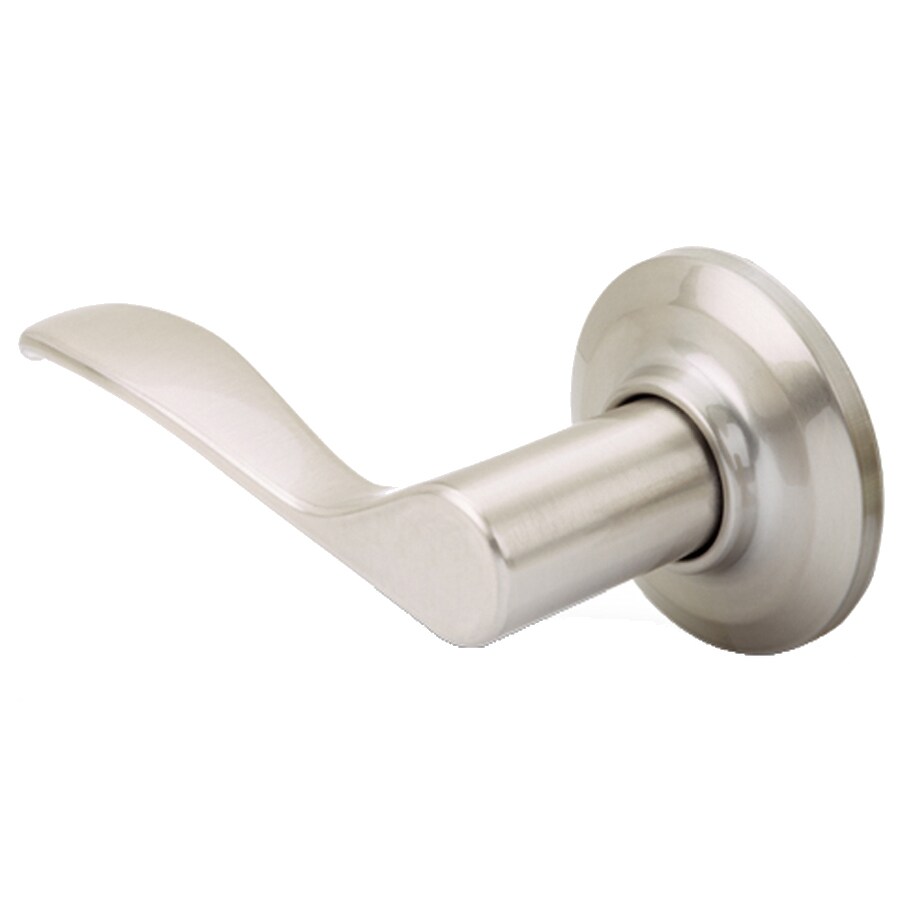 Yale Security YH Norwood Satin Nickel LeftHanded Dummy Door Handle in