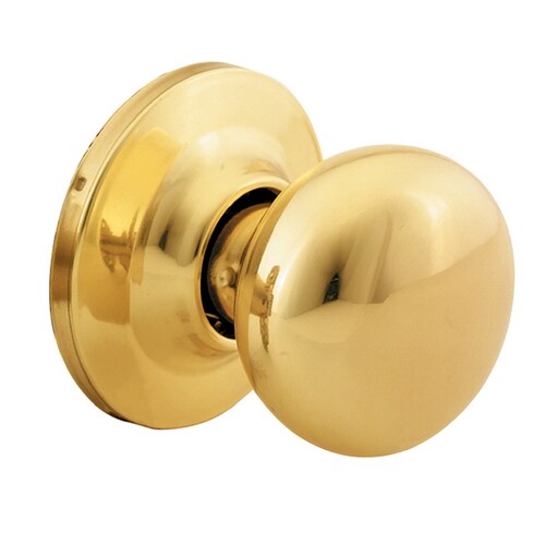 Yale Security New Traditions Horizon Polished Brass Dummy Door Knob