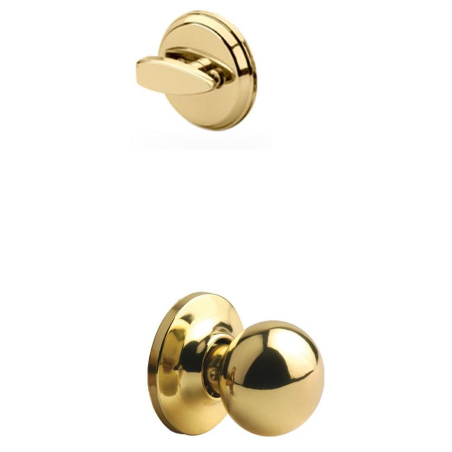Yale Security New Traditions Cirrus Polished Brass Single Cylinder