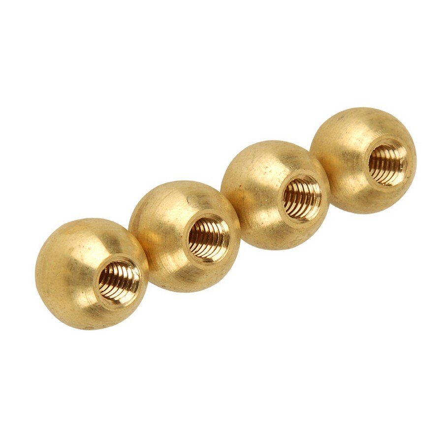 Portfolio 42285 4-Pack 3/8" Brass Balls