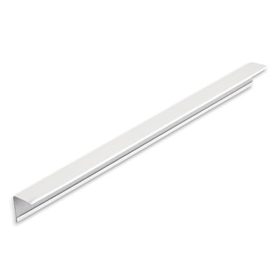 12 Ft White Metal Smooth Wall Moulding Ceiling Grid Trim