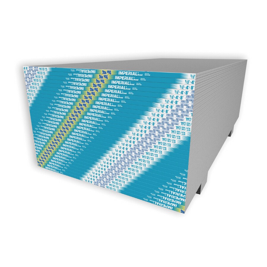 IMPERIAL Brand 1/2in x 4ft x 12ft Drywall Panel in the Drywall