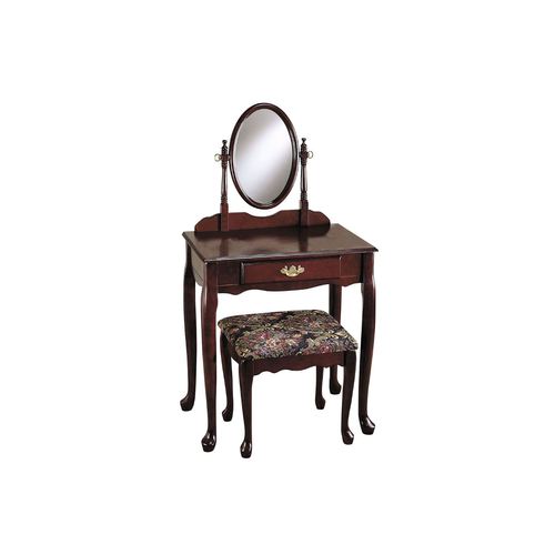 Powell Cherry Makeup Vanity at