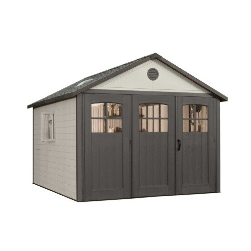 LIFETIME PRODUCTS Gable Storage Shed (Common: 11-ft x 11-ft; Interior