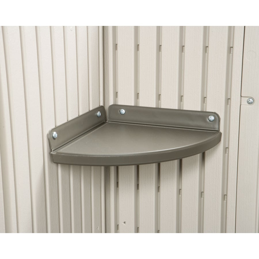 LIFETIME PRODUCTS Brown Resin Storage Shed Shelf at Lowes.com
