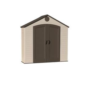 UPC 081483064130 product image for LIFETIME PRODUCTS Gable Storage Shed (Common: 8-ft x 2.5-ft; Interior Dimensions | upcitemdb.com