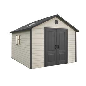 UPC 081483064154 product image for LIFETIME PRODUCTS Gable Storage Shed (Common: 11-ft x 13.5-ft; Interior Dimensio | upcitemdb.com