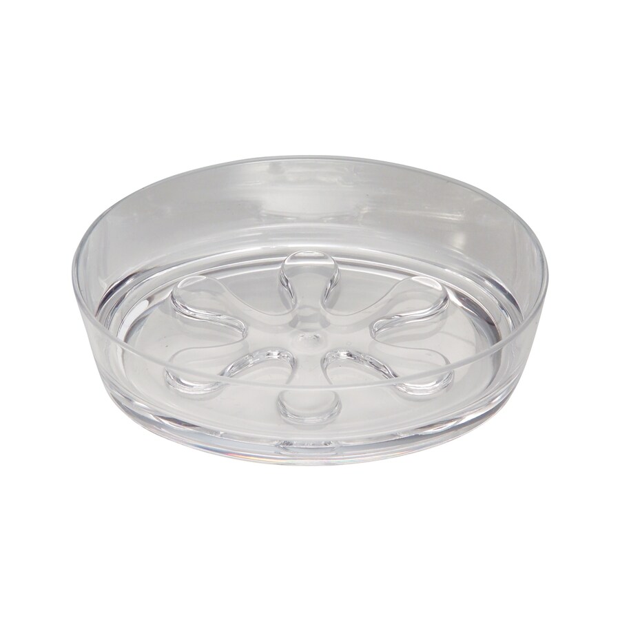 interDesign 55120 Eva Clear Clear Soap Dish