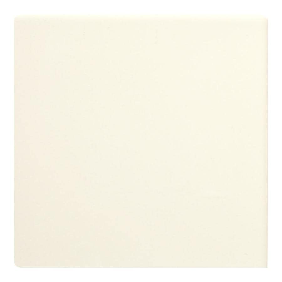 American Olean Starting Line Biscuit Gloss Ceramic Bullnose Tile ...