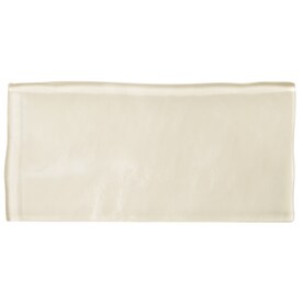 American Olean Handcrafted Cream 3-in x 6-in Glass Subway Tile (Common: 3-in x 6-in; Actual: 2.94-in x 5.94-in)