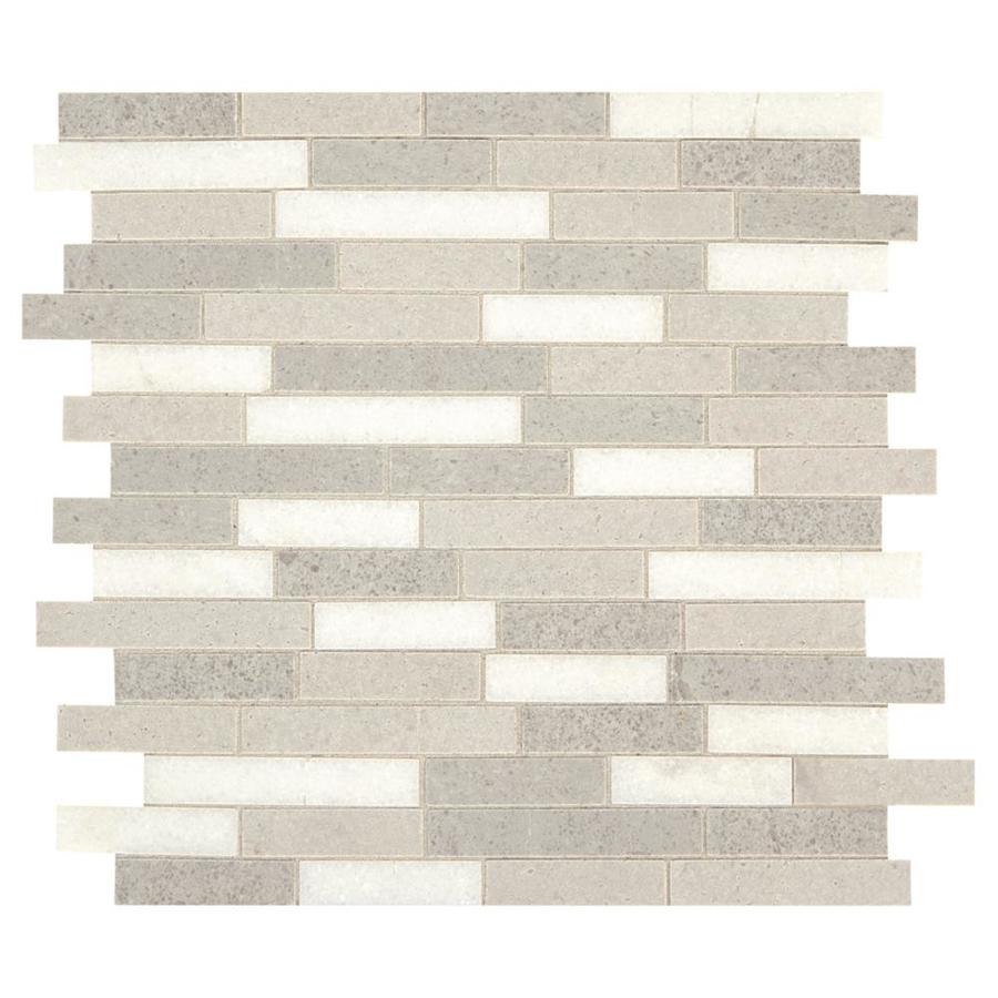 American Olean Genuine Stone Smoke Sand 11 In X 12 Linear Mosaic American Olean Genuine Stone Smoke Sand 11 In X 12 Linear Mosaic Wall Tile Common Actual 13 38
