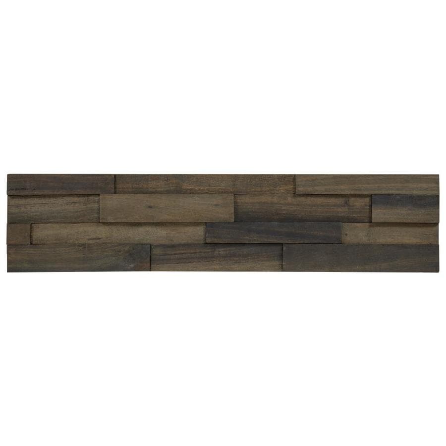 American Olean Rockland Ash Brown 6 In X 24 In Wood Brick Wood