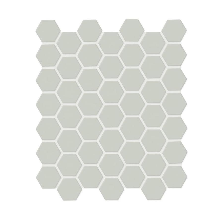 Glazed Grey Mosaic Tile Sample
