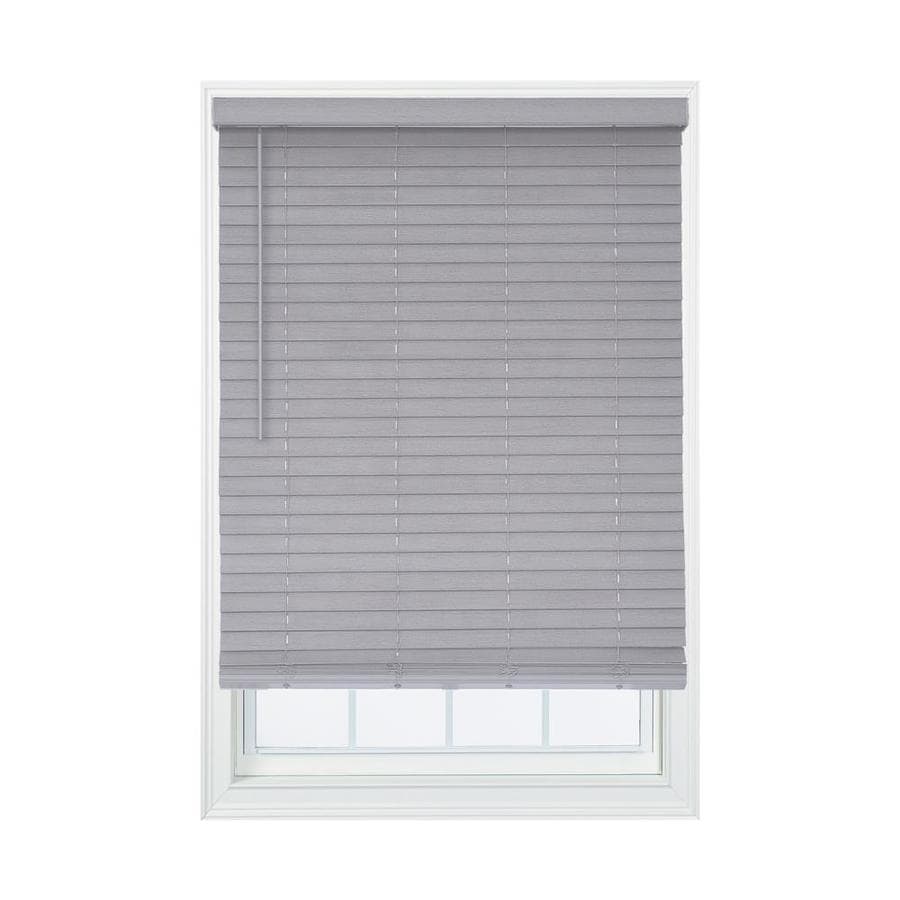 darkening cordless blinds faux actual common gray wood roth allen lowes