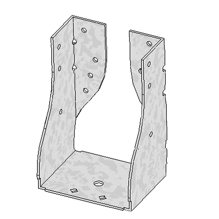 Usp 4 In X 6 In 14 Gauge G90 Galvanized Face Mount Joist Hanger At