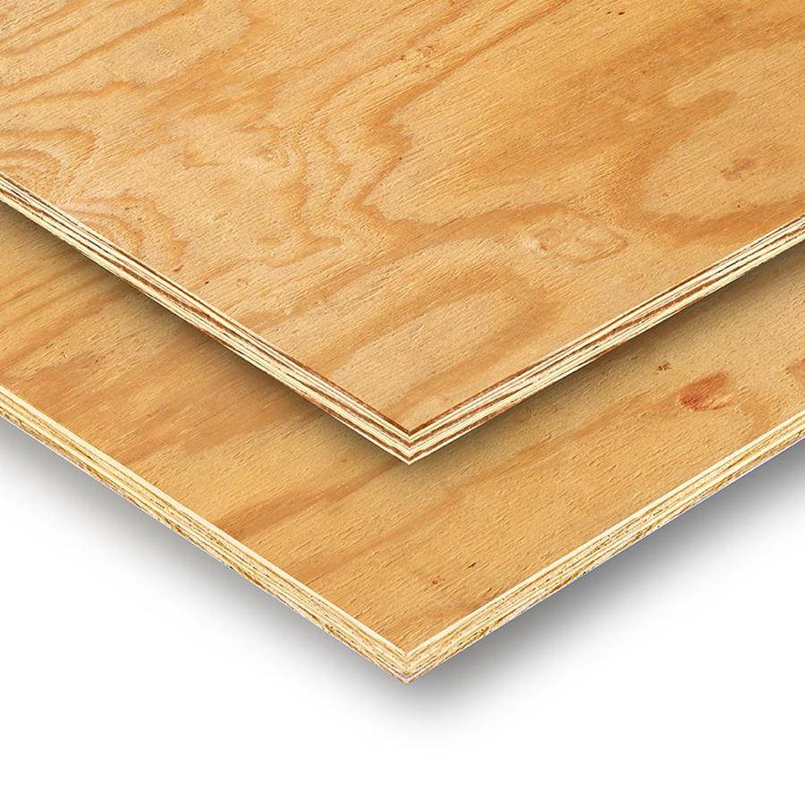 Shop Plytanium 3 8 CAT PS1 09 Pine Plywood Sheathing Application As 4 