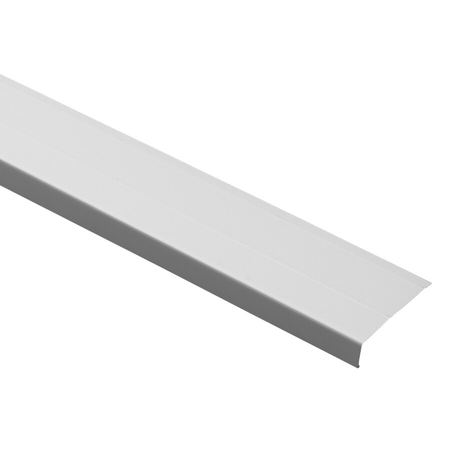 Durabuilt 0.024in x 4in x 12ft 900 White Smooth Aluminum Fascia at