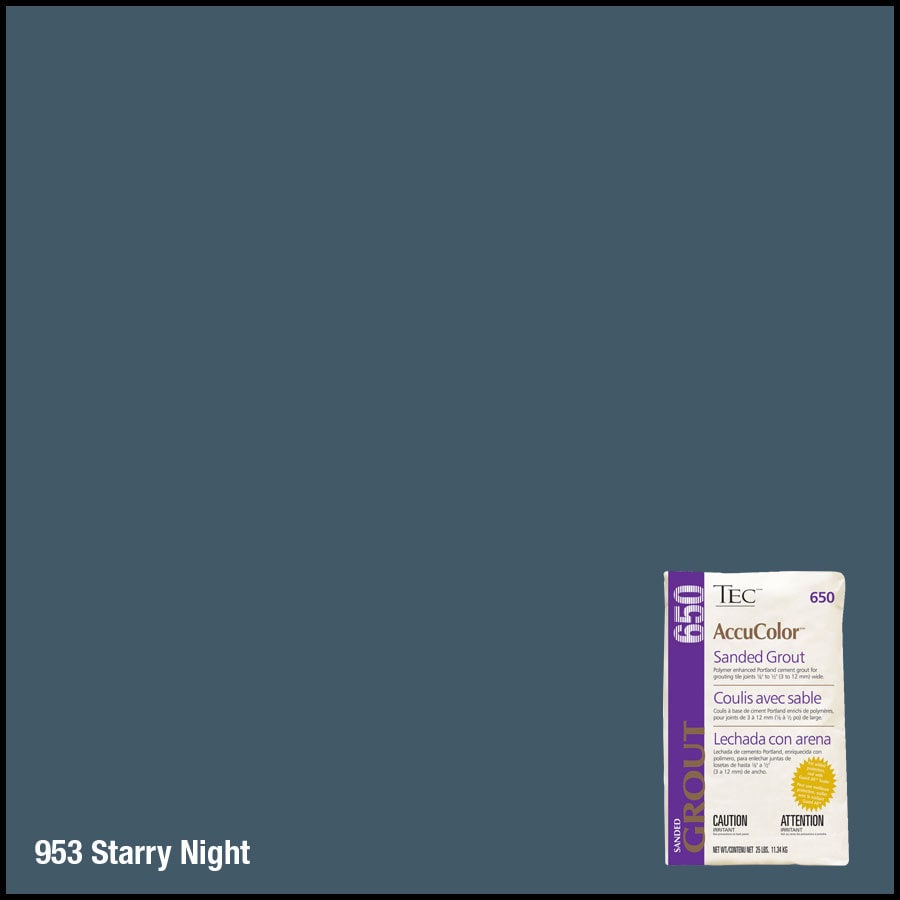 TEC 25 lbs Starry Night Sanded Powder Grout in the Grout department at