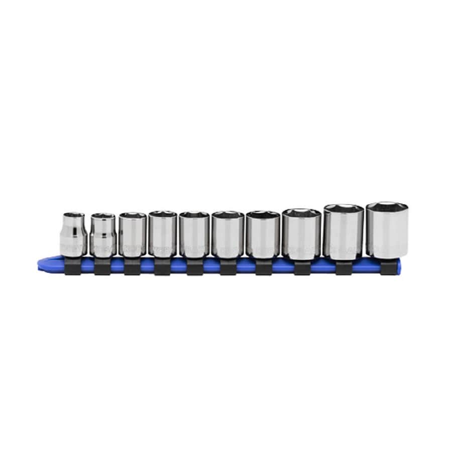 Kobalt 22390 10-Piece 3/8" Drive 6-Point MM Socket Set