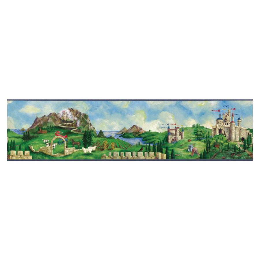 Village Enchanted Castle Border at Lowes.com