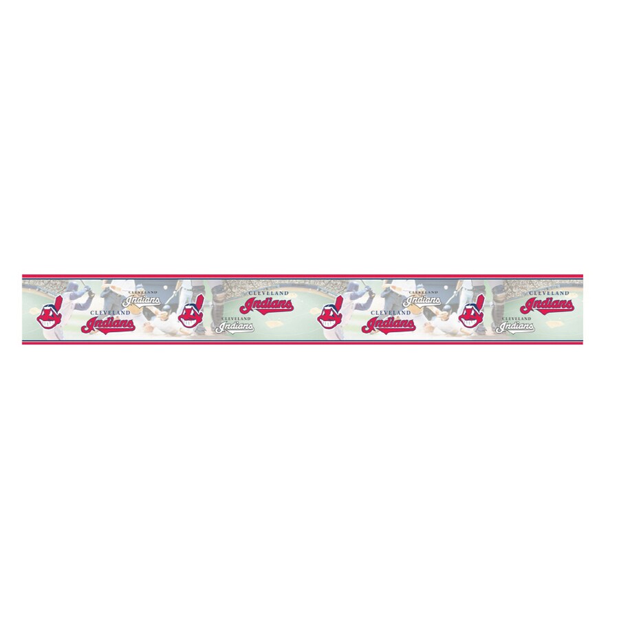Village 5815399 Cleveland Indians Wallpaper Border
