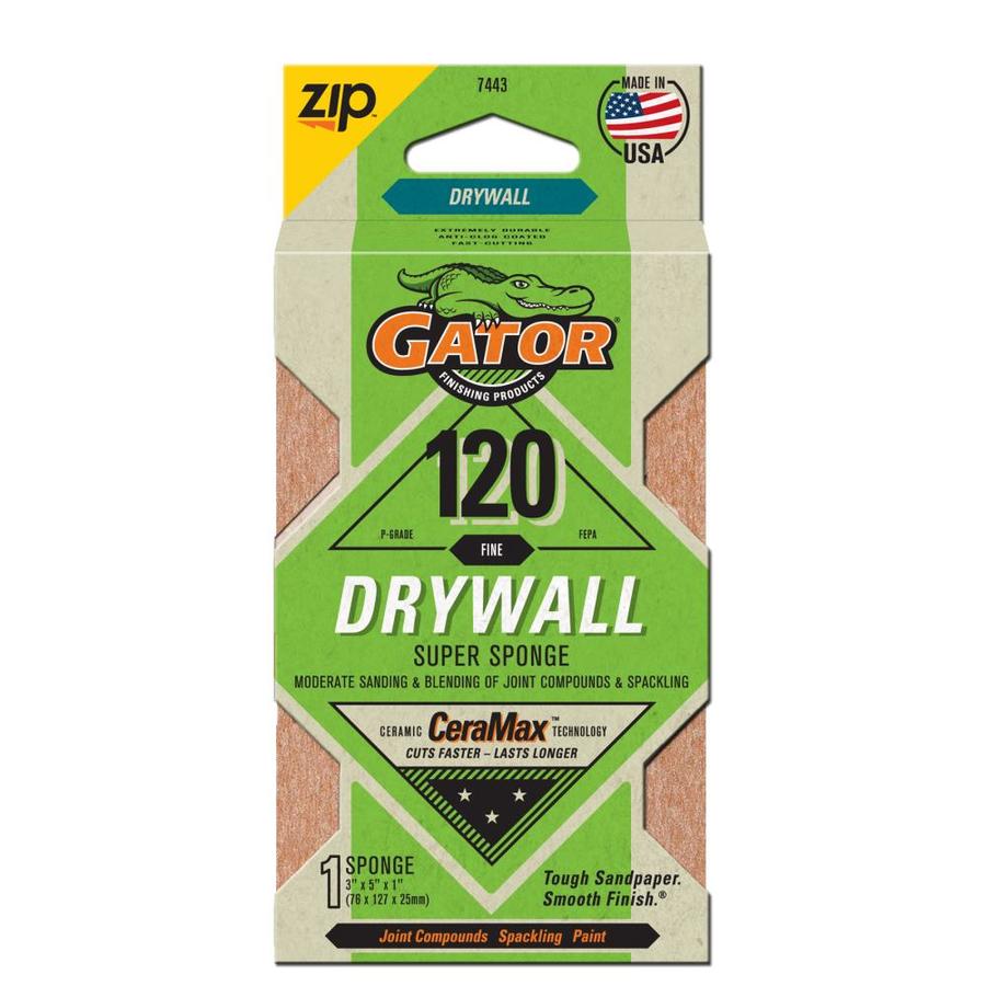 Gator 5in x 3in 120Grit Commercial Sanding Sponge at