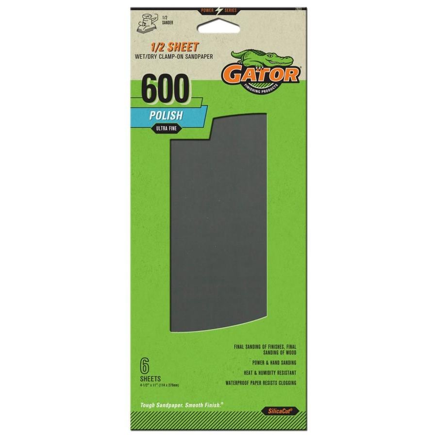 600 grit sandpaper