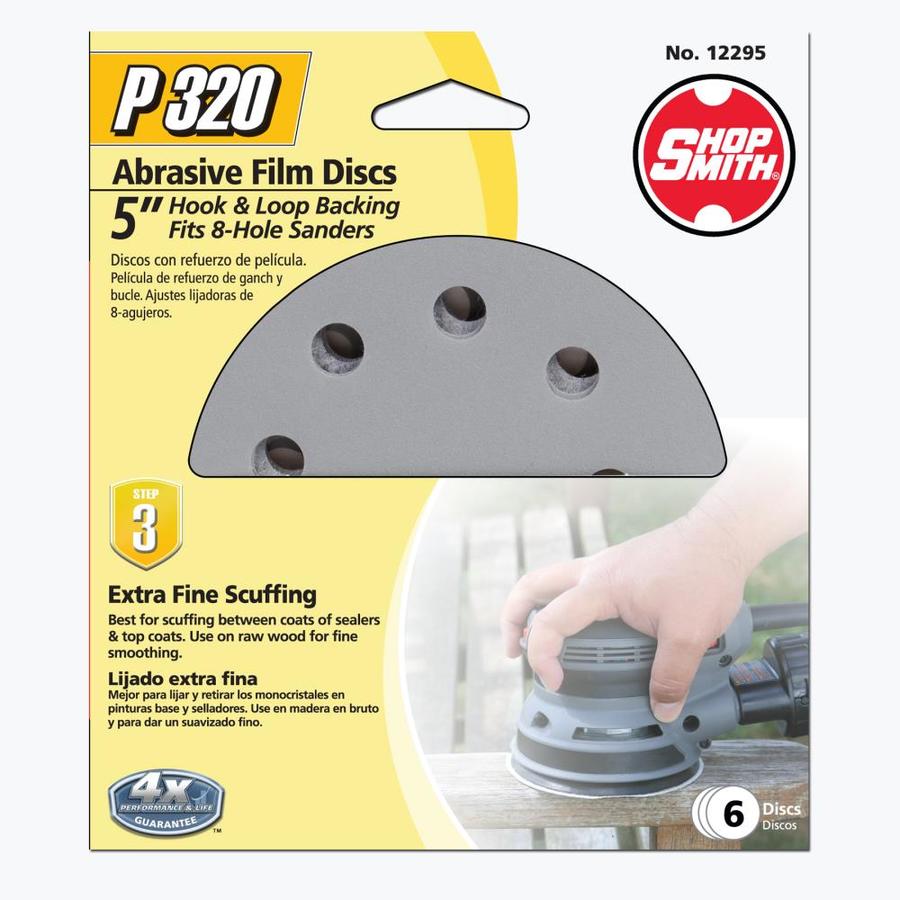 lowes hook and loop sandpaper