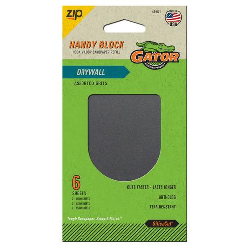 Gator Zip Handy Block Asst Drywall Kit 6 pk in the Sanding Blocks