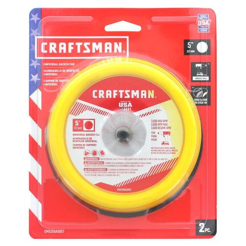 CRAFTSMAN 5 In H/L + PSA Disc Pad 1pk PadGrit Disc Sandpaper in the