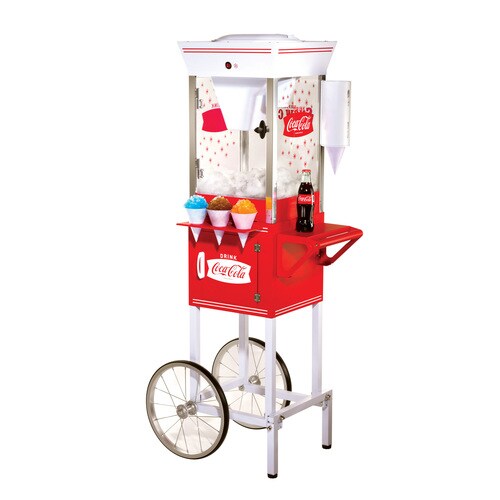 Nostalgia Electrics Coca-Cola Old Fashioned Snow Cone Cart in the ...