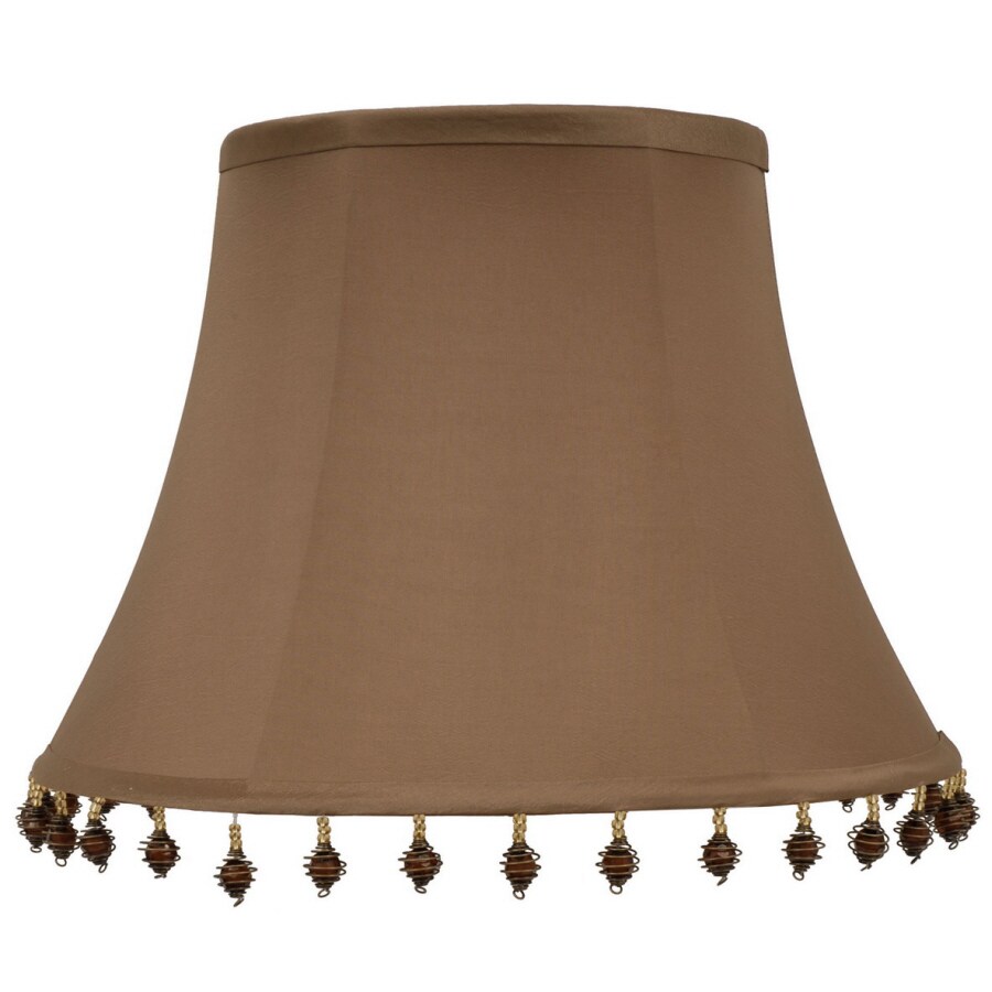 Portfolio Gold Bell Lamp Shade With Dangling Amber Beads At Portfolio Gold Bell Lamp Shade With Dangling Amber Beads