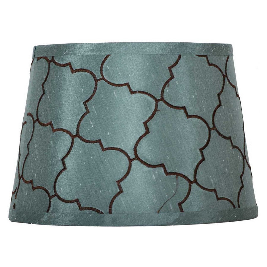 Portfolio 7 In X 10 Blue Drum Lamp Shade At Com Portfolio 7 In X 10 Blue Drum Lamp Shade