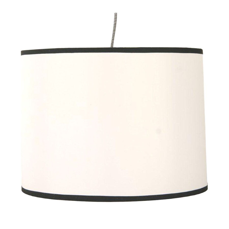 Style Selections CH1067 White Transitional Mini (Less Than 10-in) Mini