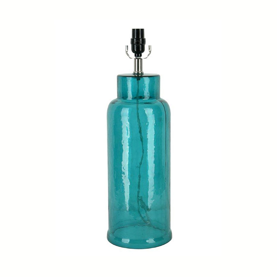 Style Selections 21 5 In Turquoise Electrical 3 Way Style Selections 21 5 In Turquoise Electrical 3 Way Glass Lamp Base