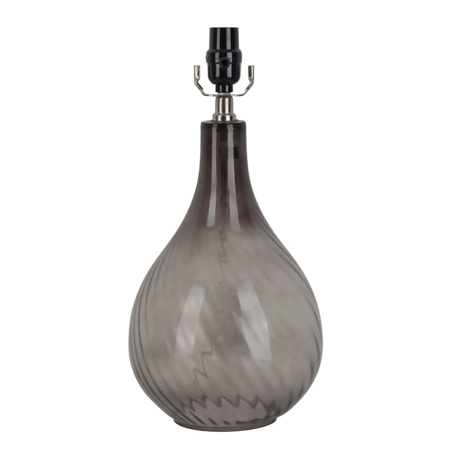 Allen Roth 16 87 In 3 Way Switch Smoke Glass Lamp Base At Allen Roth 16 87 In 3 Way Switch Smoke Glass Lamp Base