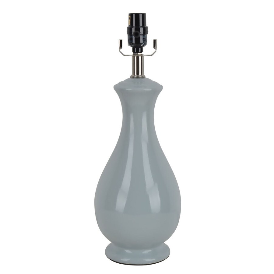 Allen Roth 18 In Blue Ceramic Lamp Base At Com Allen Roth 18 In Blue Ceramic Lamp Base