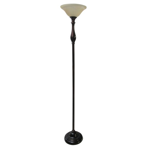 kenroy home oil rubbed bronze finish 4 square floor lamp