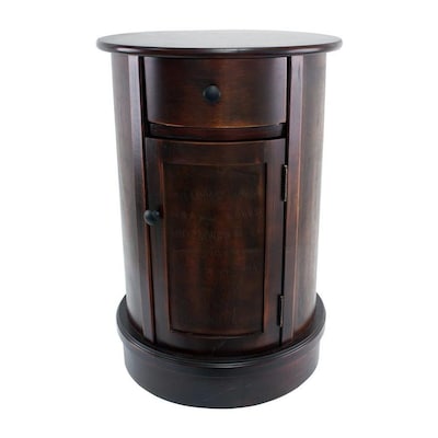Decor Therapy Vintage Cherry Wood End Table At Lowes Com
