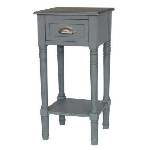 gray end tables with drawers