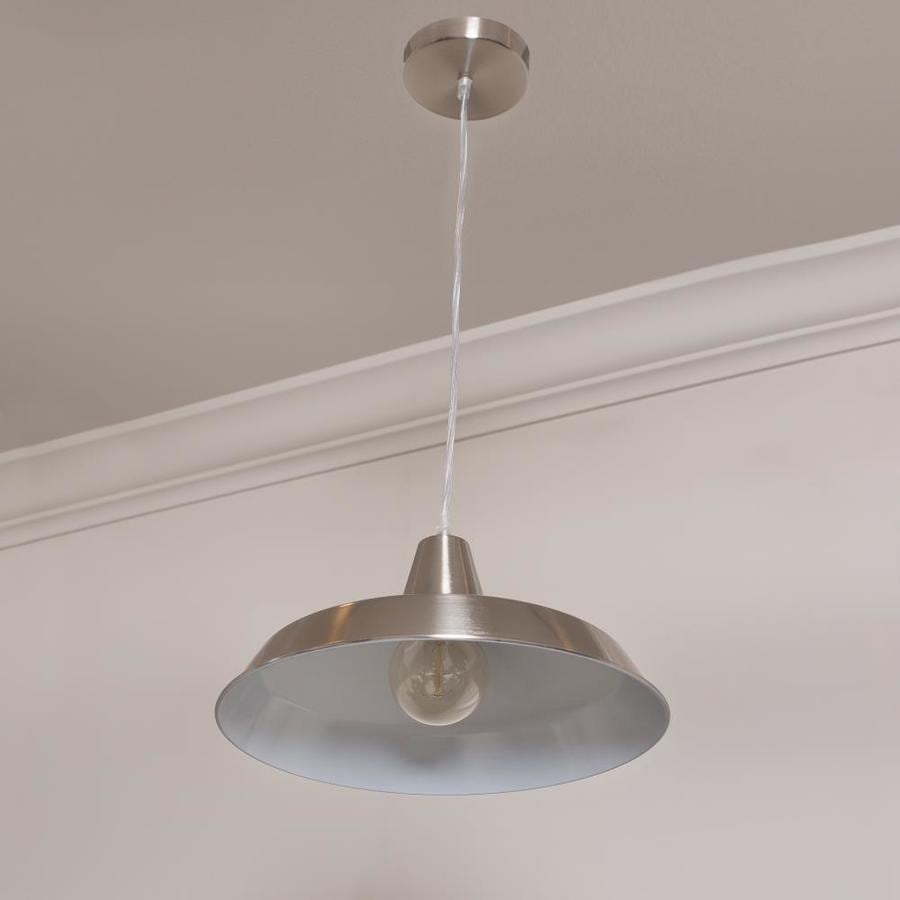 Decor Therapy Hinson Brushed Steel Powder Coat Farmhouse Bowl Decor Therapy Hinson Brushed Steel