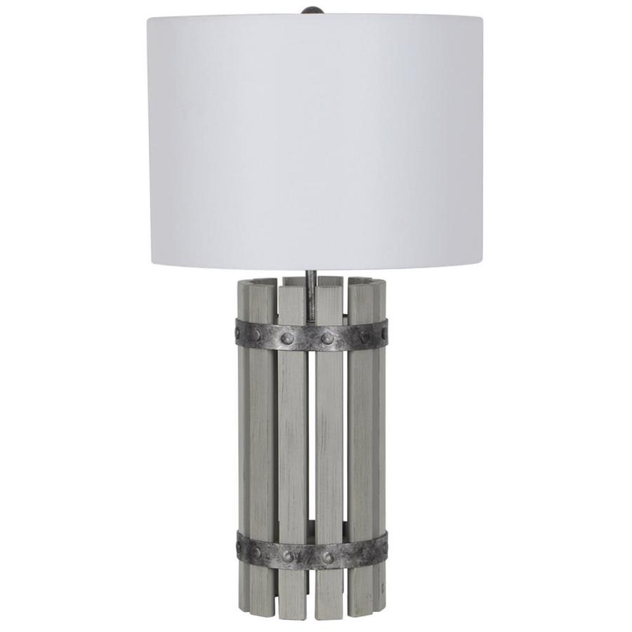 gray and white lamps