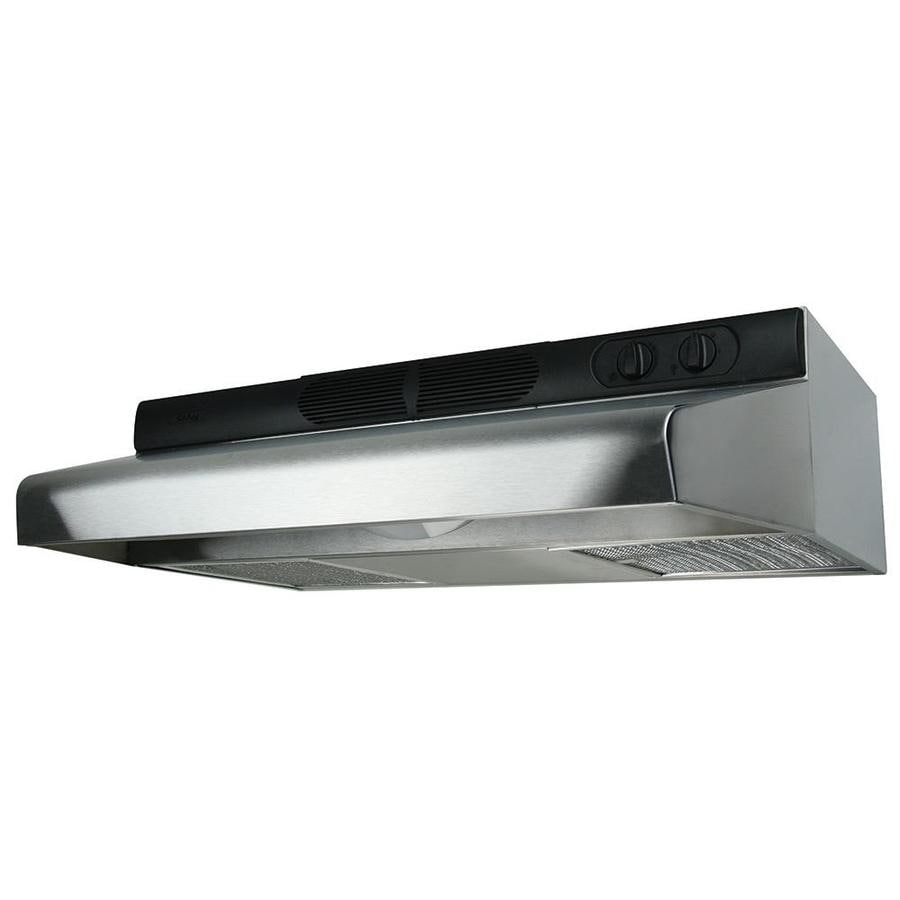 Air King 30 In Convertible Stainless Steel Undercabinet Range Hood