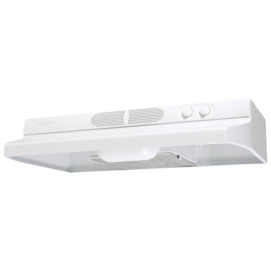 Shop Air King Range Hood (White) 30in; Actual 30in) at