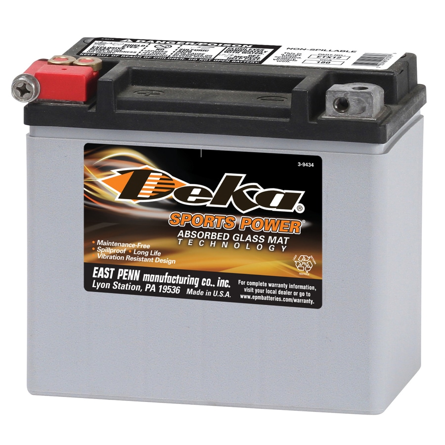 Deka 12 Volt Motorcycle Battery At Lowes Com