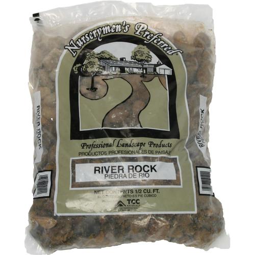River Rock 0.5-cu ft River Rock in the Landscaping Rock department at