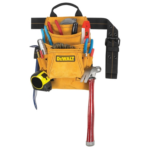 DEWALT Carpenter Leather Tool Apron at Lowes.com