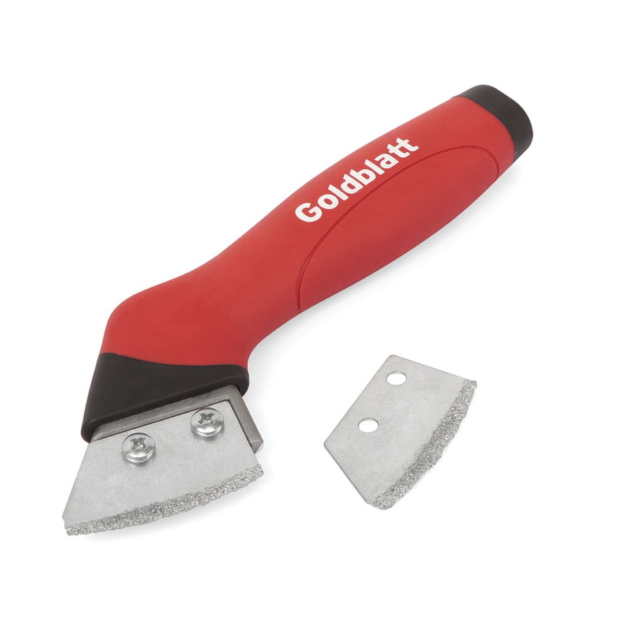 shop goldblatt 2 in steel blade red plastic grout saw at lowes com shop goldblatt 2 in steel blade red plastic grout saw at lowes com