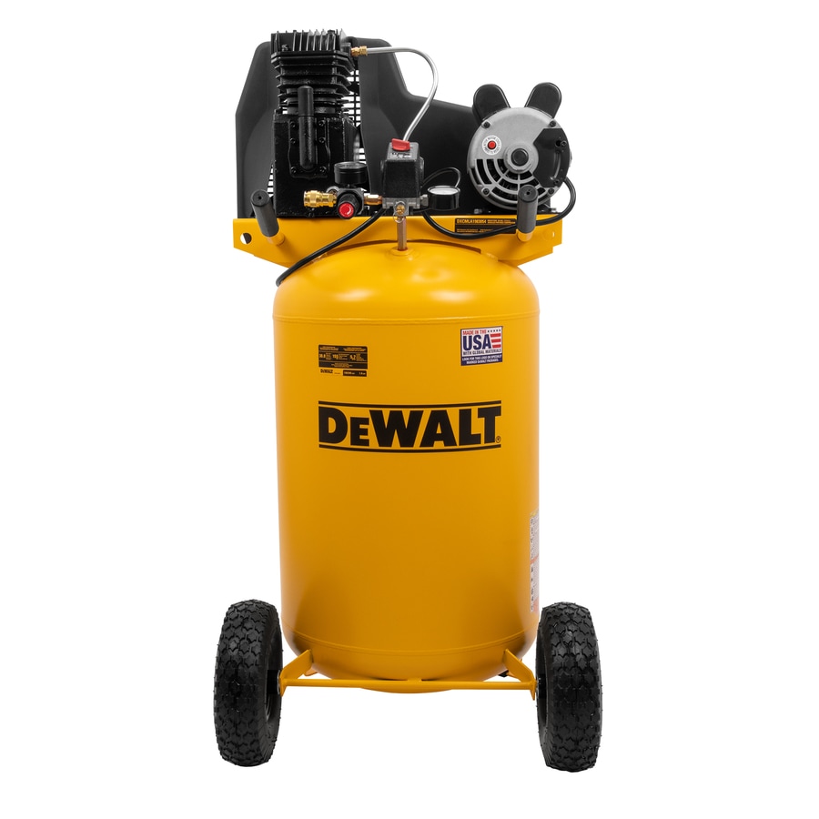 Dewalt 30 Gallon Portable Electric Vertical Air Compressor At